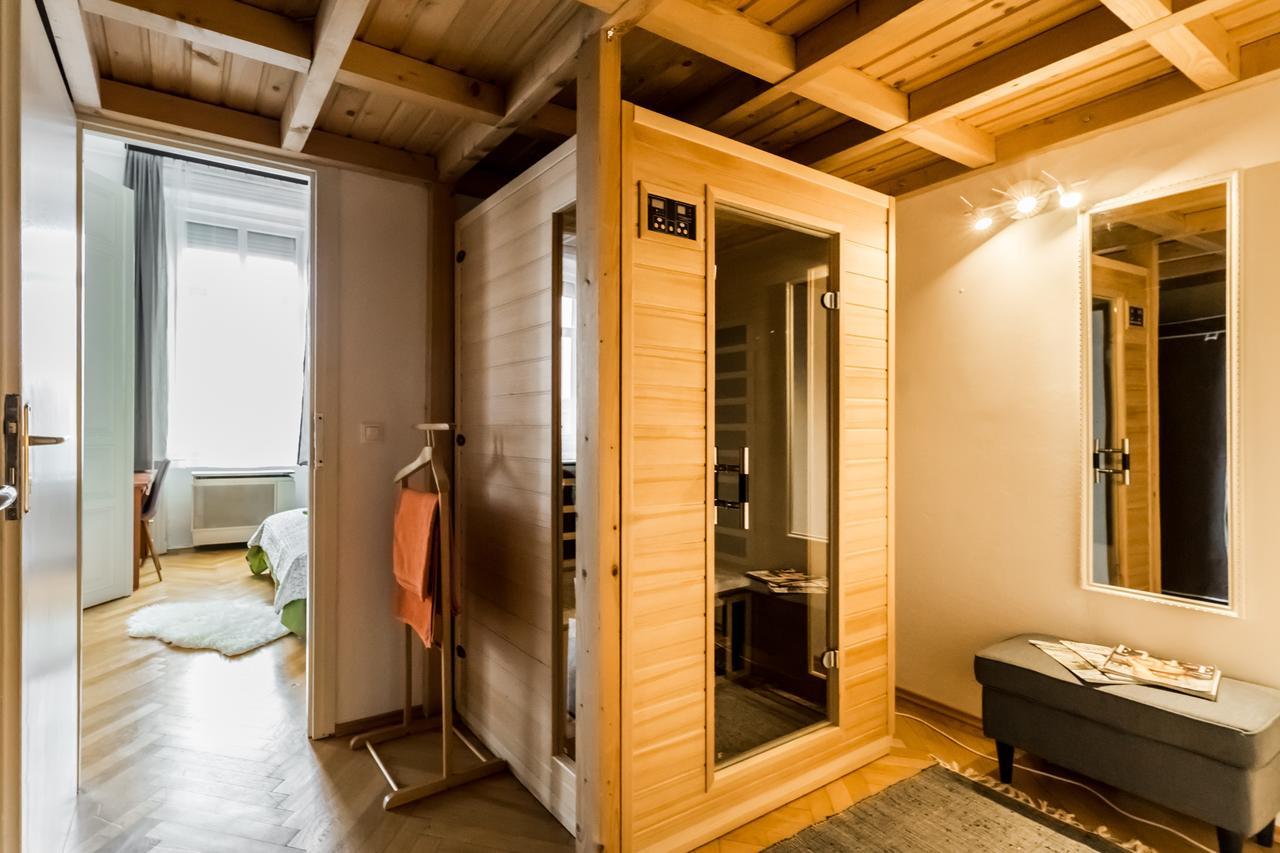 Park View Apartment With Sauna, A/C Budapest Exterior foto